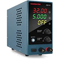 Fuente de alimentación de banco HANMATEK HM305 Fuente de alimentación de laboratorio de conmutación regulada Ajustable…